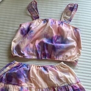 Zara girls two piece set